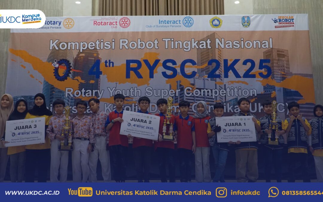 Rotary Club of Surabaya Persada Gelar Kompetisi Robot Nasional, Menumbuhkan Generasi Muda di Bidang Teknologi