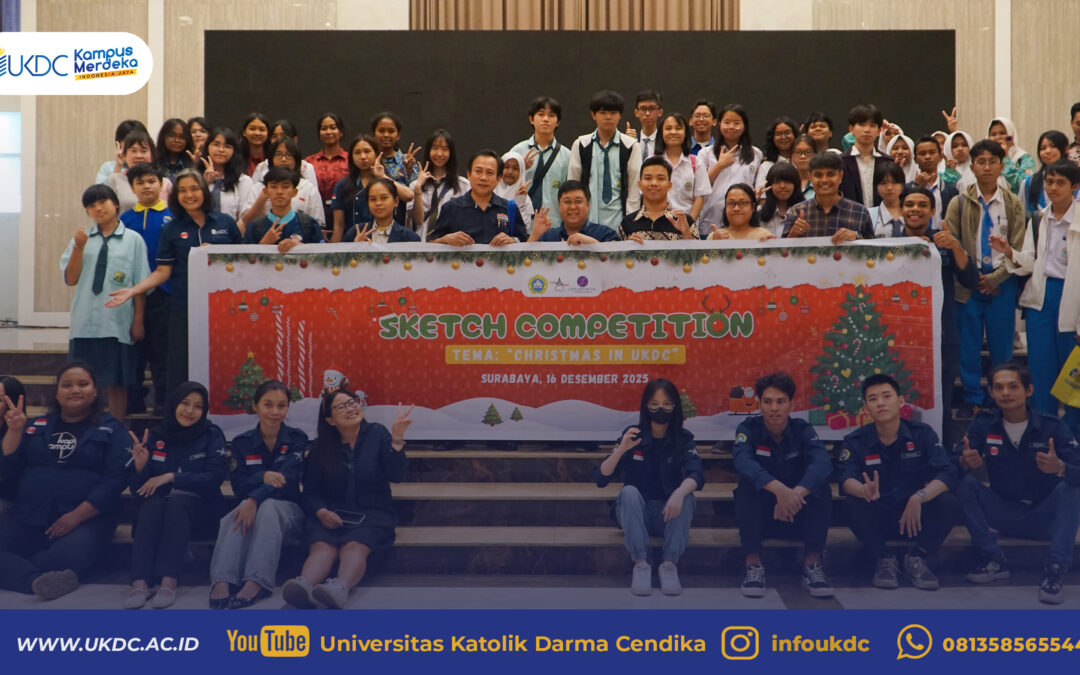 Sketch Competition Christmas In UKDC Mengasah Bakat Seni Siswa Sekolah melalui Goresan Kreatif