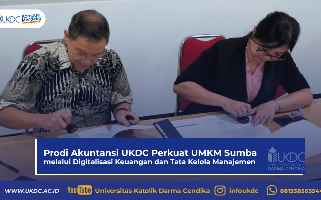 Prodi Akuntansi UKDC Perkuat UMKM Sumba melalui Digitalisasi Keuangan dan Tata Kelola Manajemen