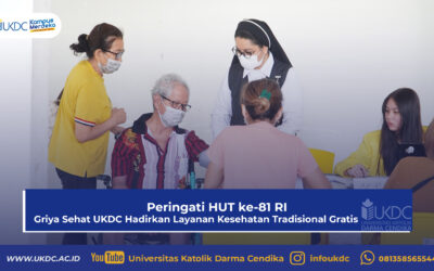 Peringati HUT ke-81 RI, Griya Sehat UKDC Hadirkan Layanan Kesehatan Tradisional Gratis