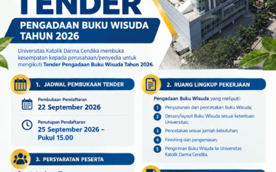 PENGUMUMAN TENDER BUKU WISUDA