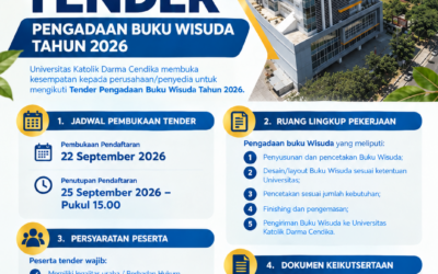 PERPANJANGAN TENDER BUKU WISUDA