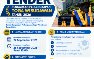 PERPANJANGAN TENDER TOGA WISUDA