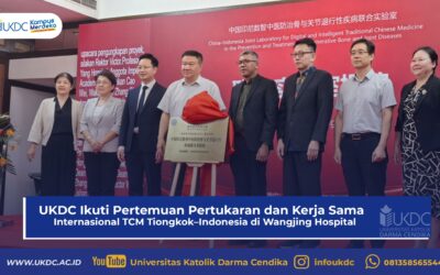 UKDC Ikuti Pertemuan Pertukaran dan Kerja Sama Internasional TCM Tiongkok–Indonesia di Wangjing Hospital