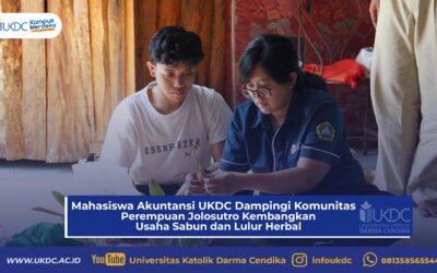 Mahasiswa Akuntansi UKDC Dampingi Komunitas Perempuan Jolosutro Kembangkan Usaha Sabun dan Lulur Herbal