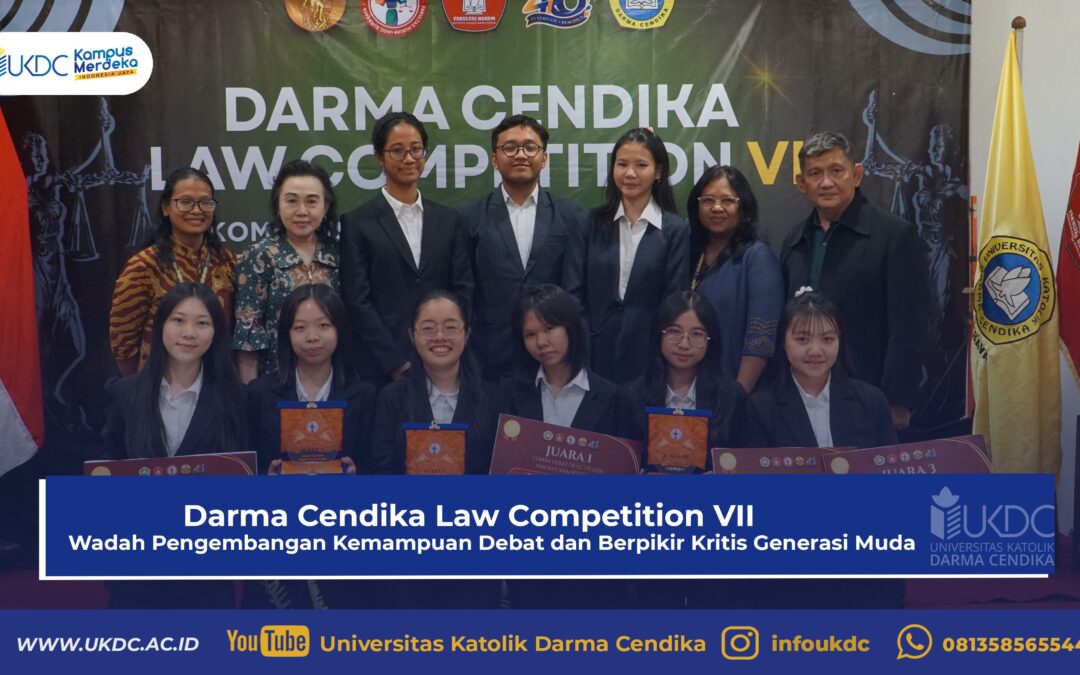 Darma Cendika Law Competition VII, Wadah Pengembangan Kemampuan Debat dan Berpikir Kritis Generasi Muda